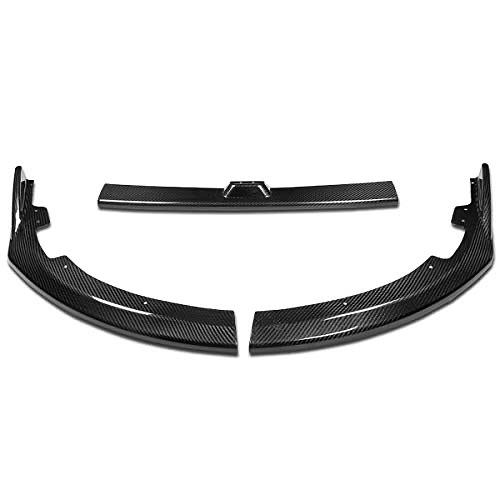 Resin Carbon Fiber Front Bumper Lip CS2-Style Compatible with 08-10 Subaru WRX/STI