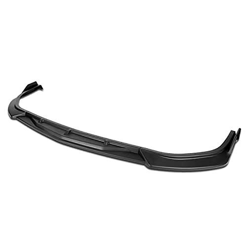 New New 2-PU-538 CK-Style Front Bumper Lip 3PCS Compatible With 2020-2022 Sonata, Matte Black