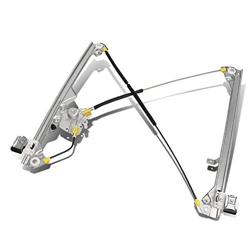 Front Right Passenger Side Manual Window Regulator Compatible with 02-06 Avalanche, 99-06 Silverado/Sierra 1500, 00-06 Suburban/Tahoe/Yukon