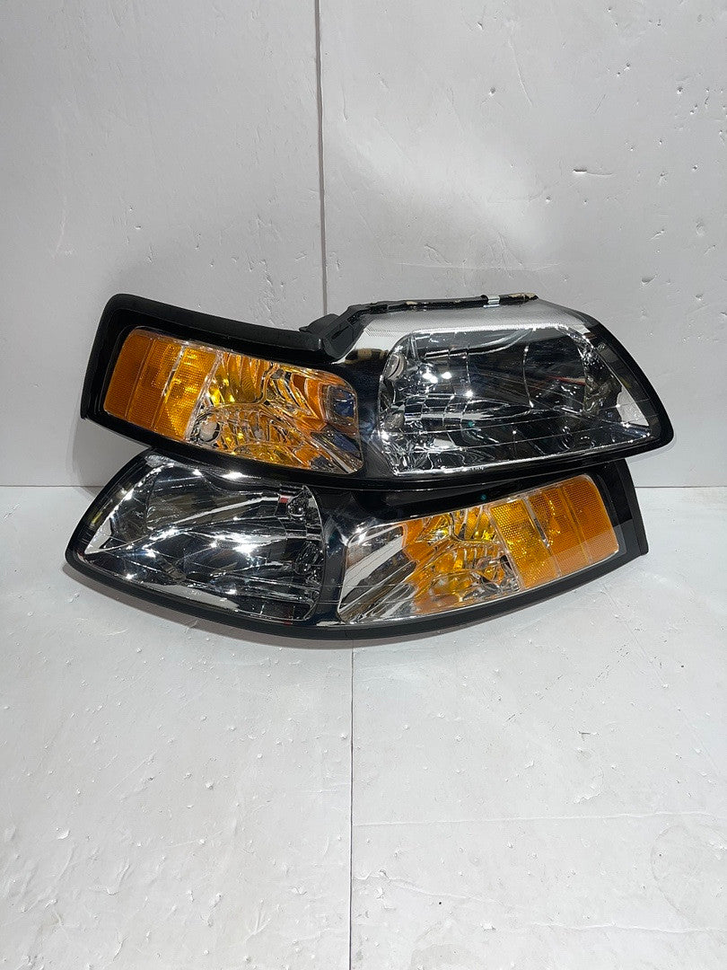 . Ford Mustang Headlights for 1999 to 2004