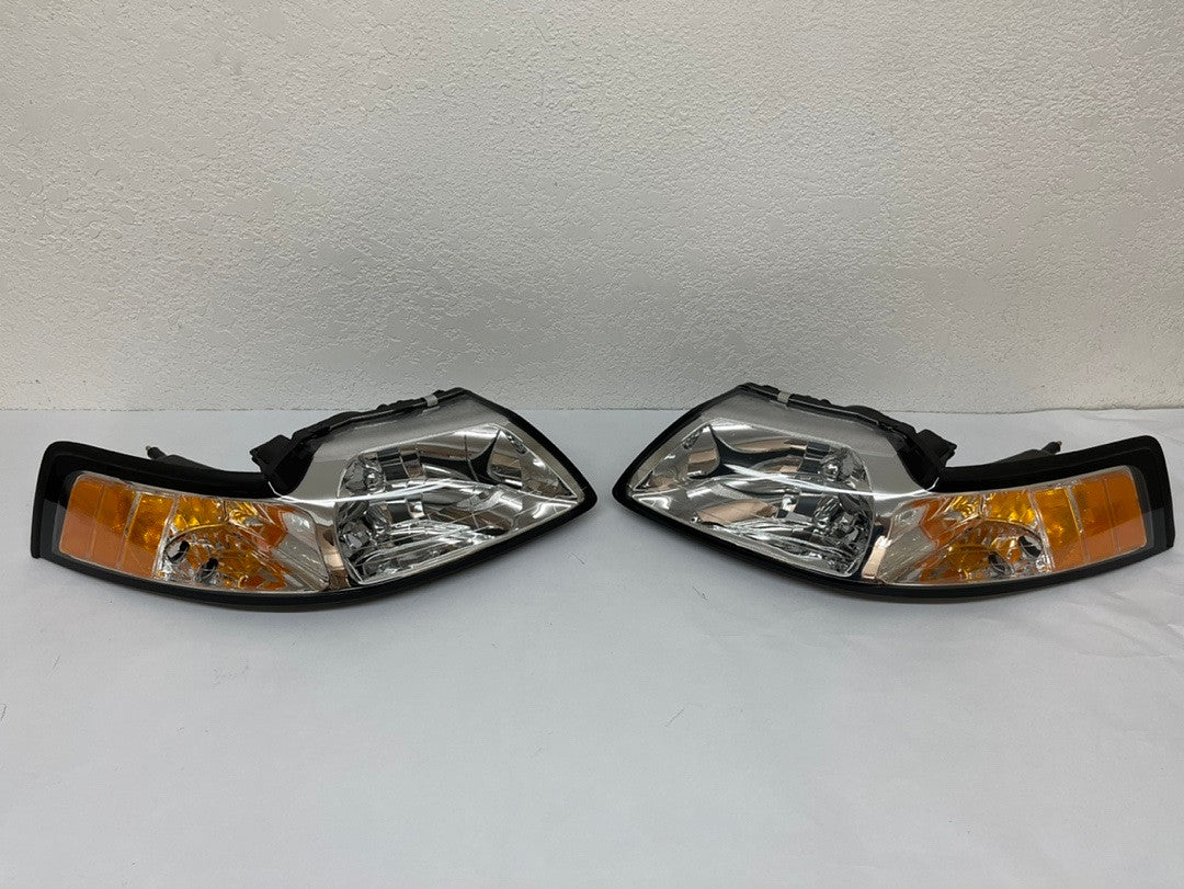 . Ford Mustang Headlights for 1999 to 2004