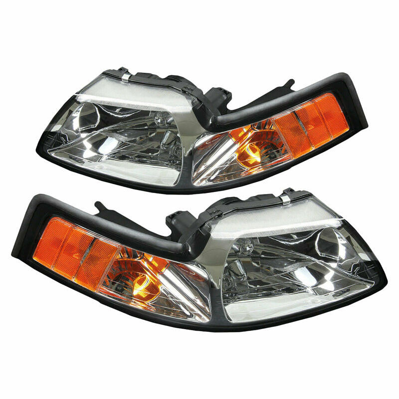 . Ford Mustang Headlights for 1999 to 2004