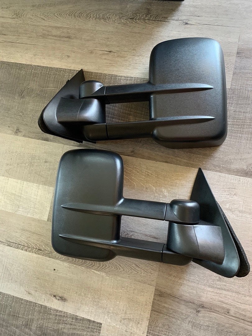 07- Espejos Laterales de Remolque Para Chevy Silverado