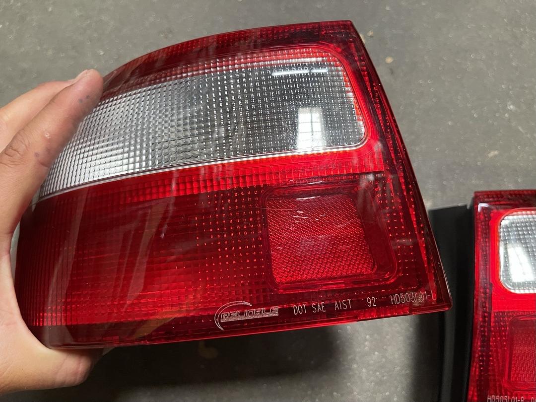 Tail Light Assembly Driver & Passenger Side [Compatible with 92-95 Honda Civic 2/3 Door]
