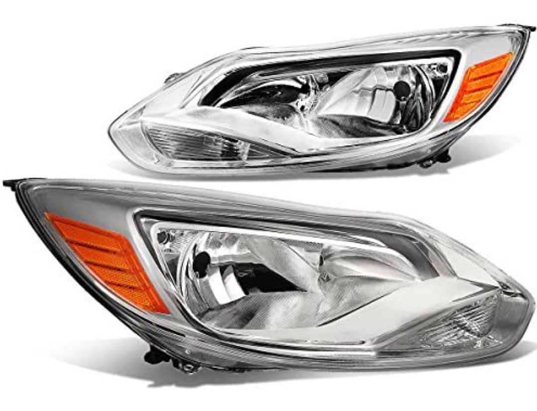(Loose Housing) HL-OH-FF12-CH-AM. Ford Focus Headlights for 2012 to 2014