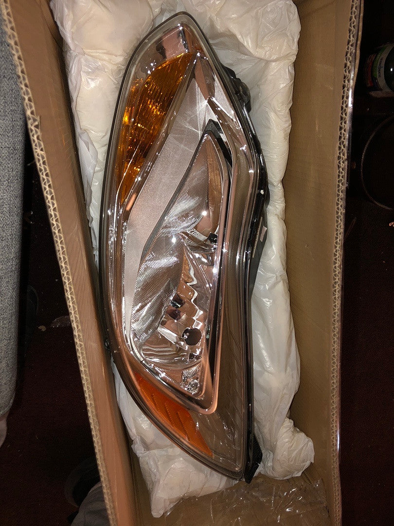 (Loose Housing) HL-OH-FF12-CH-AM. Ford Focus Headlights for 2012 to 2014