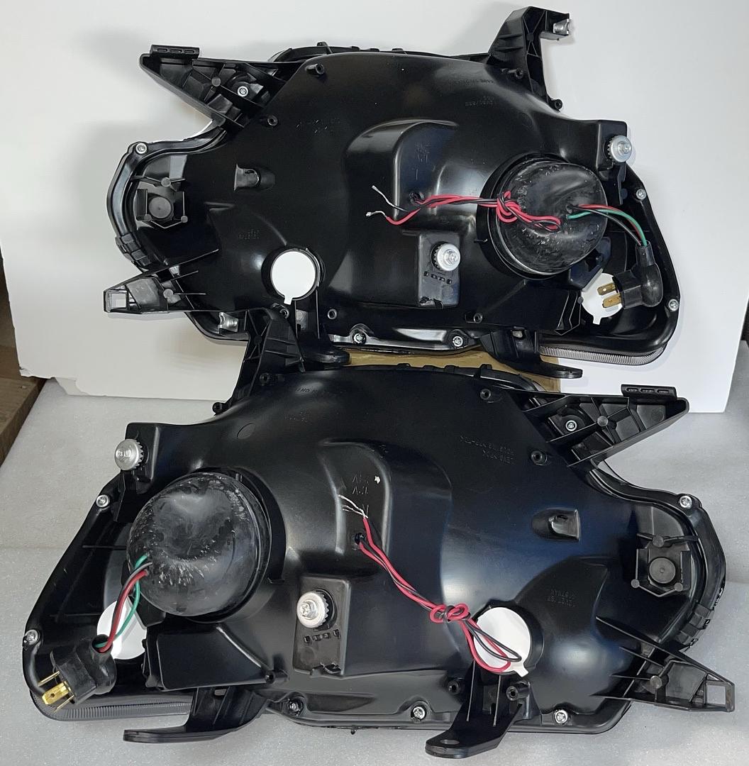 Toyota Tacoma Smoked Clear LED Projector Headlights for 2012 to 2015