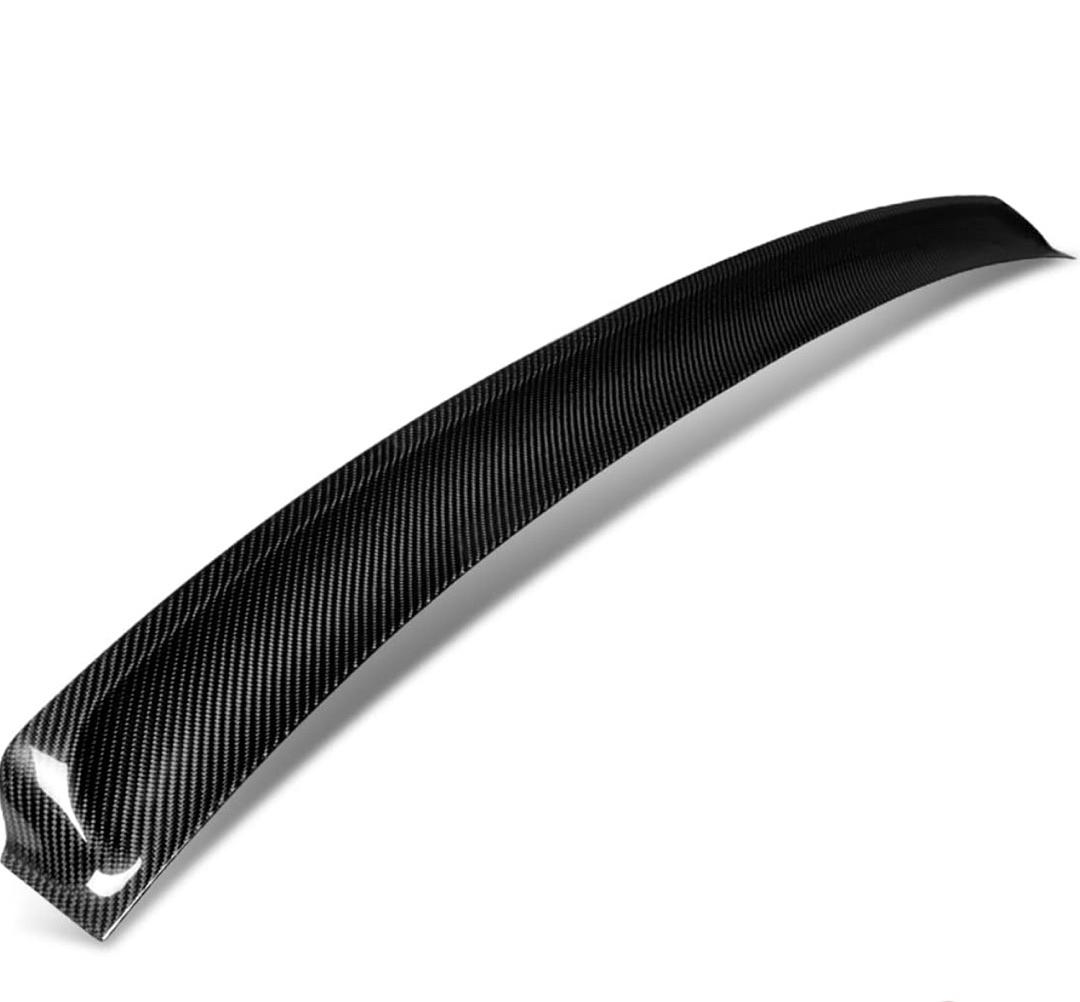 For 2011-2016 BMW 5-Series F10 Real Carbon Fiber Rear Window Visor Spoiler Wing
