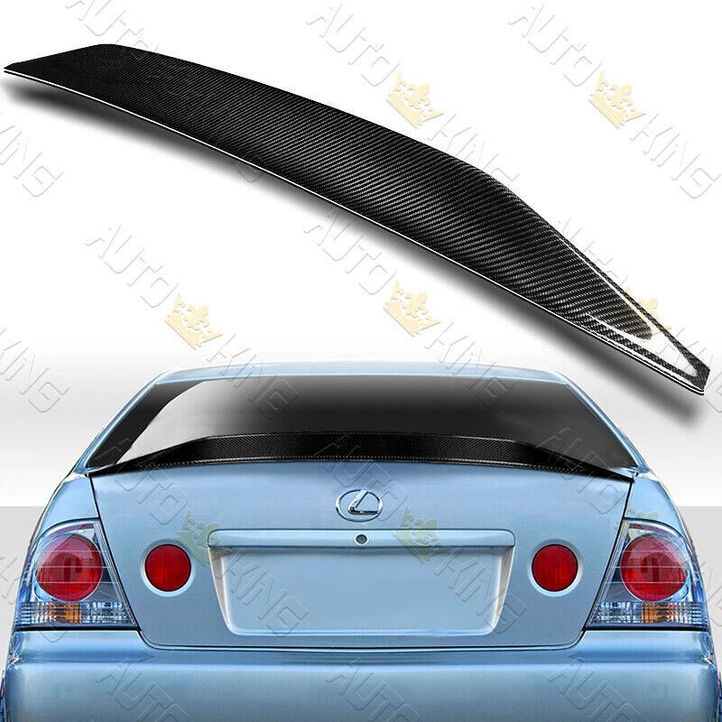 01-05 LEXUS IS300 VIP-STYLE REAL CARBON FIBER DUCKBILL TRUNK SPOILER WING