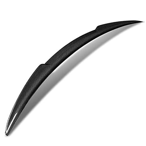 OB 2-SPC-6706-CF Carbon Fiber Rear Trunk Lid Spoiler Wing V-Style Compatible with 2014-2021 Mazda 6,Black
