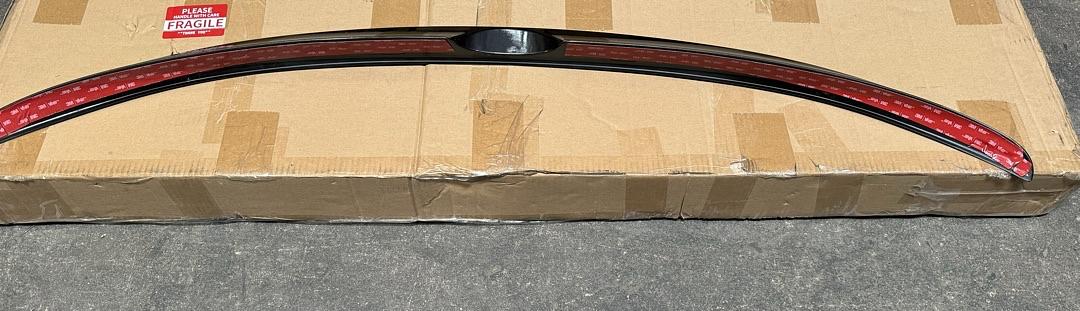 OB 2-SPC-6706-CF Carbon Fiber Rear Trunk Lid Spoiler Wing V-Style Compatible with 2014-2021 Mazda 6,Black