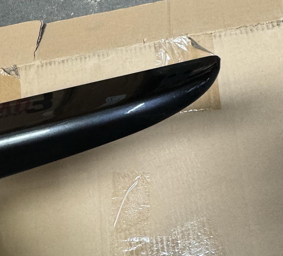 OB 2-SPC-6706-CF Carbon Fiber Rear Trunk Lid Spoiler Wing V-Style Compatible with 2014-2021 Mazda 6,Black
