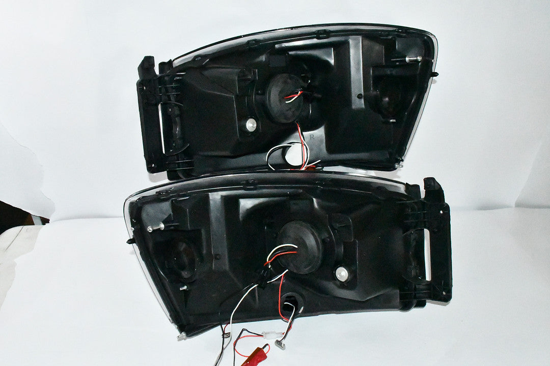 06 07 And 08 Dodge Ram Drl Headlights Luces Micas Calaveras Projectors Led Faros Focos Luz