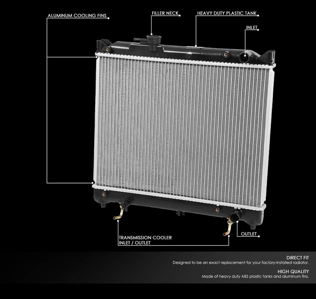 Aluminum Radiator For 1994-1997 Geo Tracker Suzuki X-90 AT MT 95 96