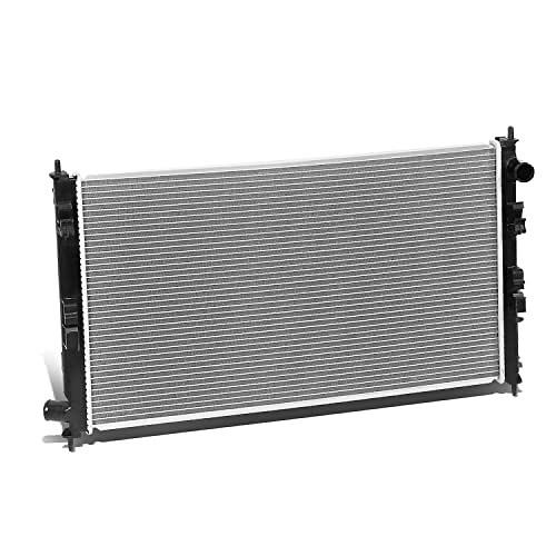 1-Row Aluminum Core Radiator Compatible with 13-20 Outlander Sport 2.0, 2.4L,27-9/16" W X 15-11/16" H X 5/8" D,1-3/8" Inlet / 1-3/8" Outlet