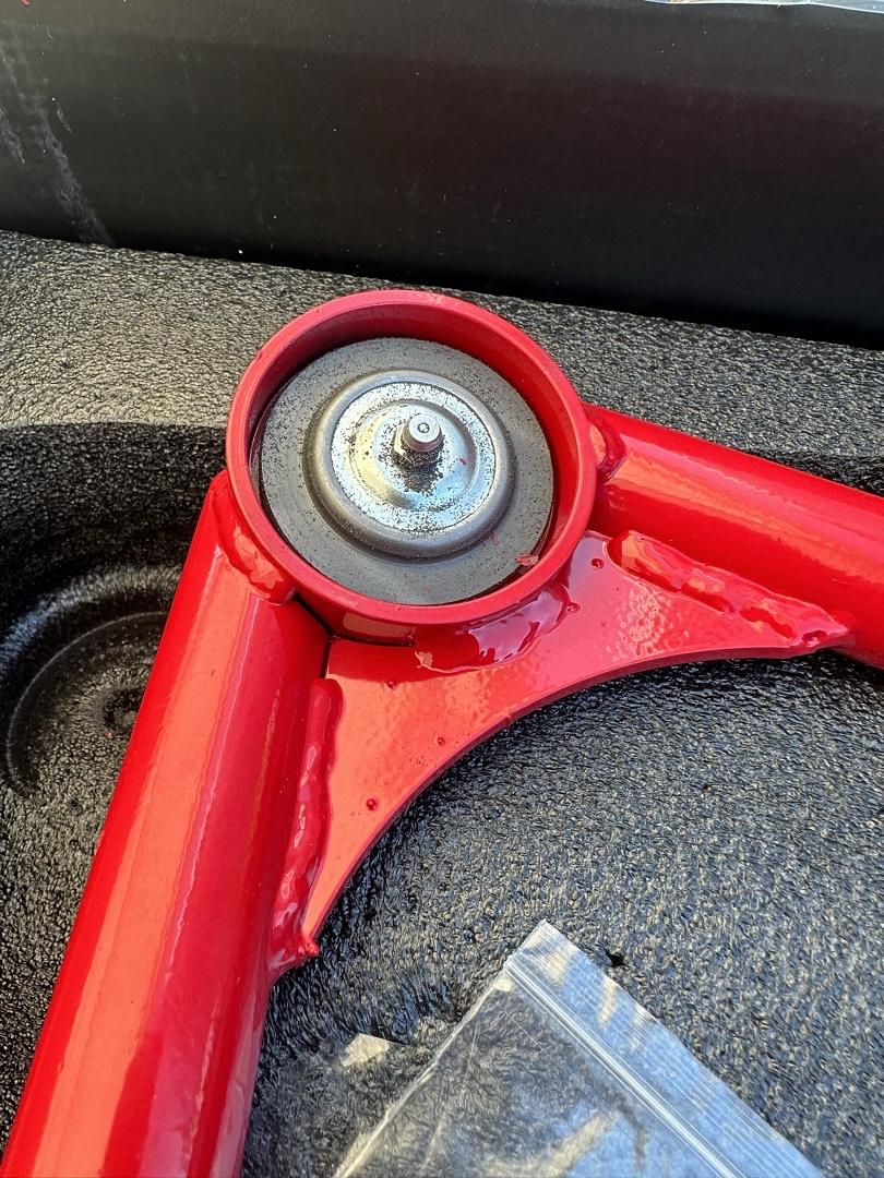 07-19 Sierra 1500 Yukon Tahoe Escalade / 07-16 Silverado 1500,Red Pair of Tubular Front Upper Control Arm
