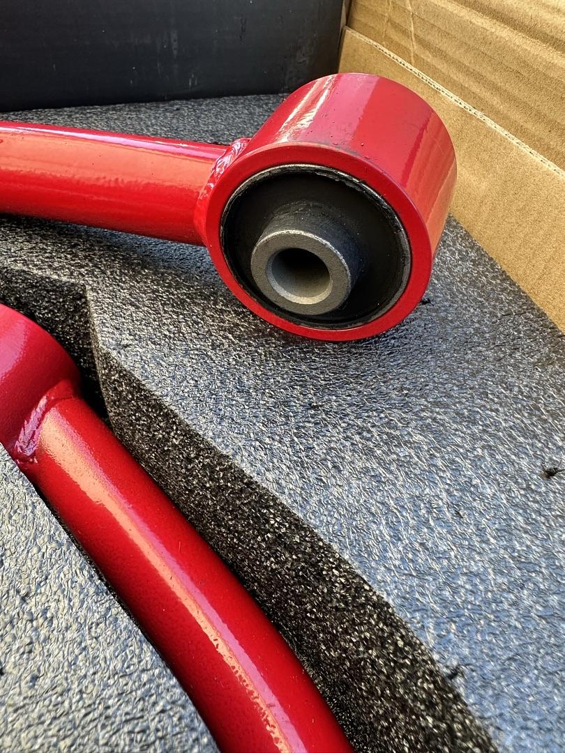 07-19 Sierra 1500 Yukon Tahoe Escalade / 07-16 Silverado 1500,Red Pair of Tubular Front Upper Control Arm