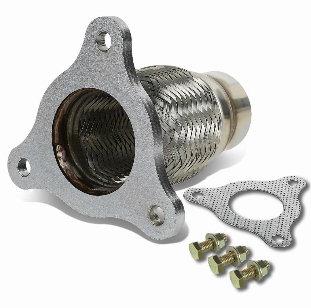 Fxp-ccob05. Chevy/Saturn/Pontiac 2.25" 3-Bolt Exhaust Catalytic Converter Repair Flex Pipe