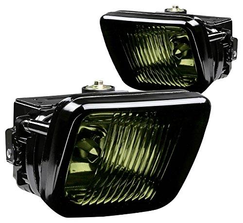 R FL-HC96-SM Front Bumper Fog Light Driver & Passenger Side Enhance visibility [Compatible with 96-w98 Honda Civic]