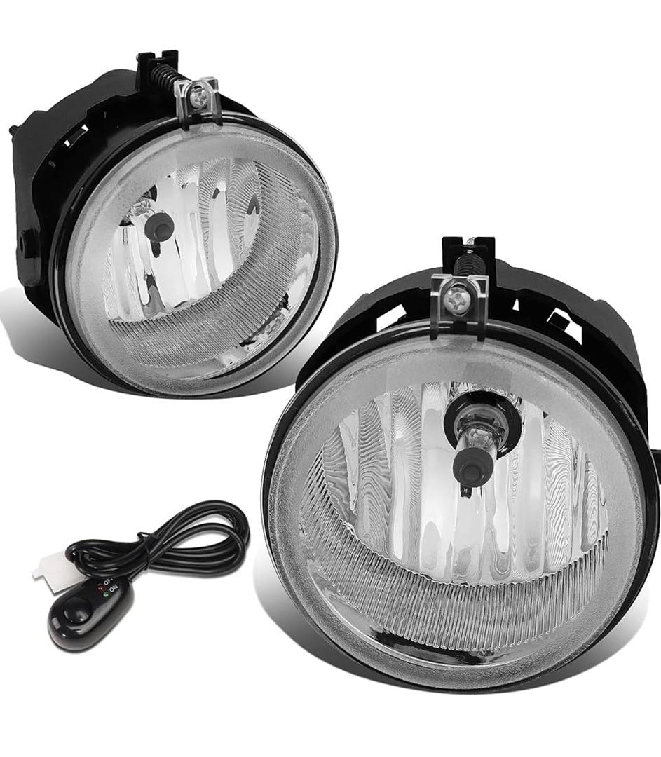Fog Light Driver & Passenger Side [Compatible with 05-08 Pacifica / 05-09 Sebring / 05-09 Town & Country]