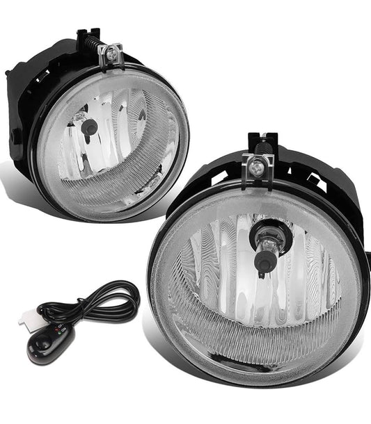 Fog Light Driver & Passenger Side [Compatible with 05-08 Pacifica / 05-09 Sebring / 05-09 Town & Country]