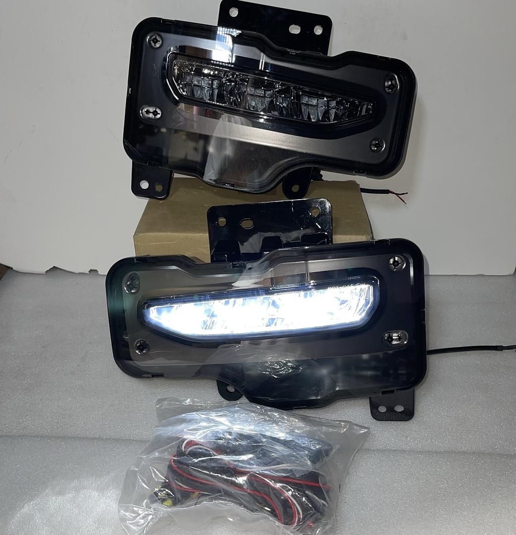 . GMC Sierra Smoked LED Fog Lights for 2016 to 2018