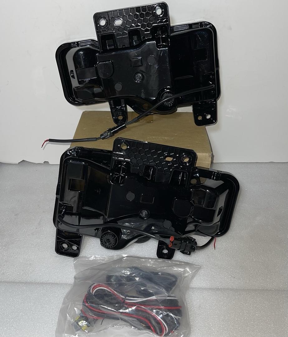 . GMC Sierra Smoked LED Fog Lights for 2016 to 2018