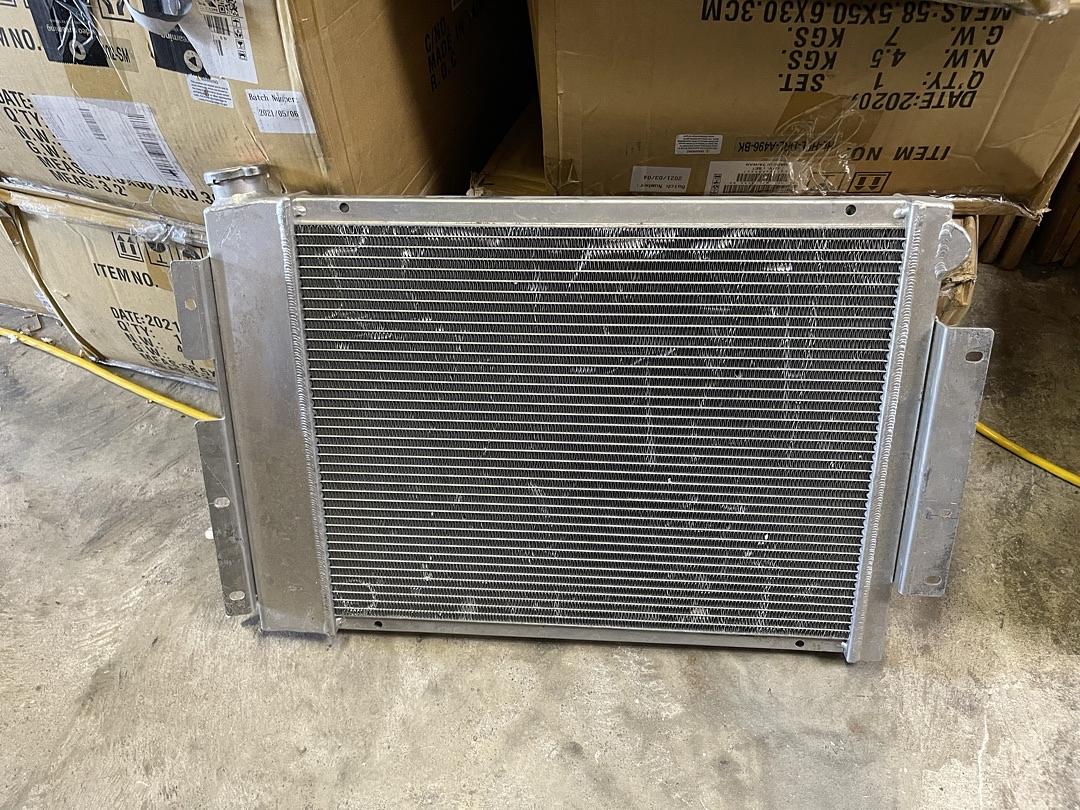 AS IS #2 RA-PT67-3 67-69 Chevy Camaro Firebird T A 5.3L-5.7L V8 3-Row Full Aluminum Racing Radiator (Copy)