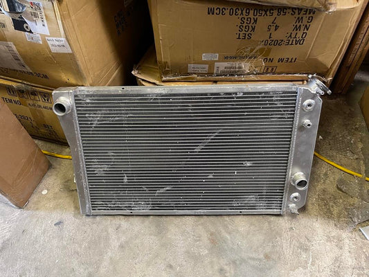 AS IS RA-S10V882-3 1982 to 2002 Chevy S10/S-10 Blazer V8 Conversion 1984 to 1990 Chevrolet Corvette Aluminum Radiator