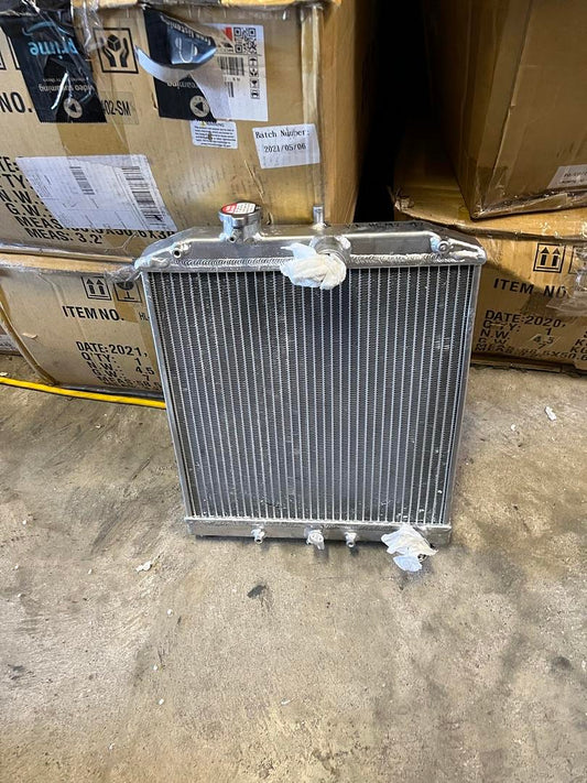 AS IS RA-HC92-42-2 1992 to 2000 Honda Civic, Del Sol, or Acura Integra 2 Row Aluminum Radiator