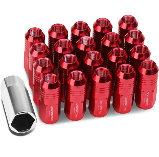 OB Ln-ztl-9020-125-rd. 20pc 12x1.25 Lug Nuts With Socket for Infiniti / Subaru / Nissan / Scion FRS