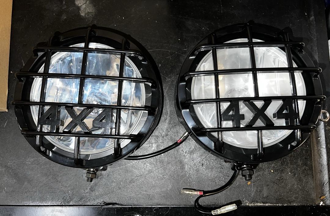 6‚Äù universal black fog lights lamps 4x4 no switch