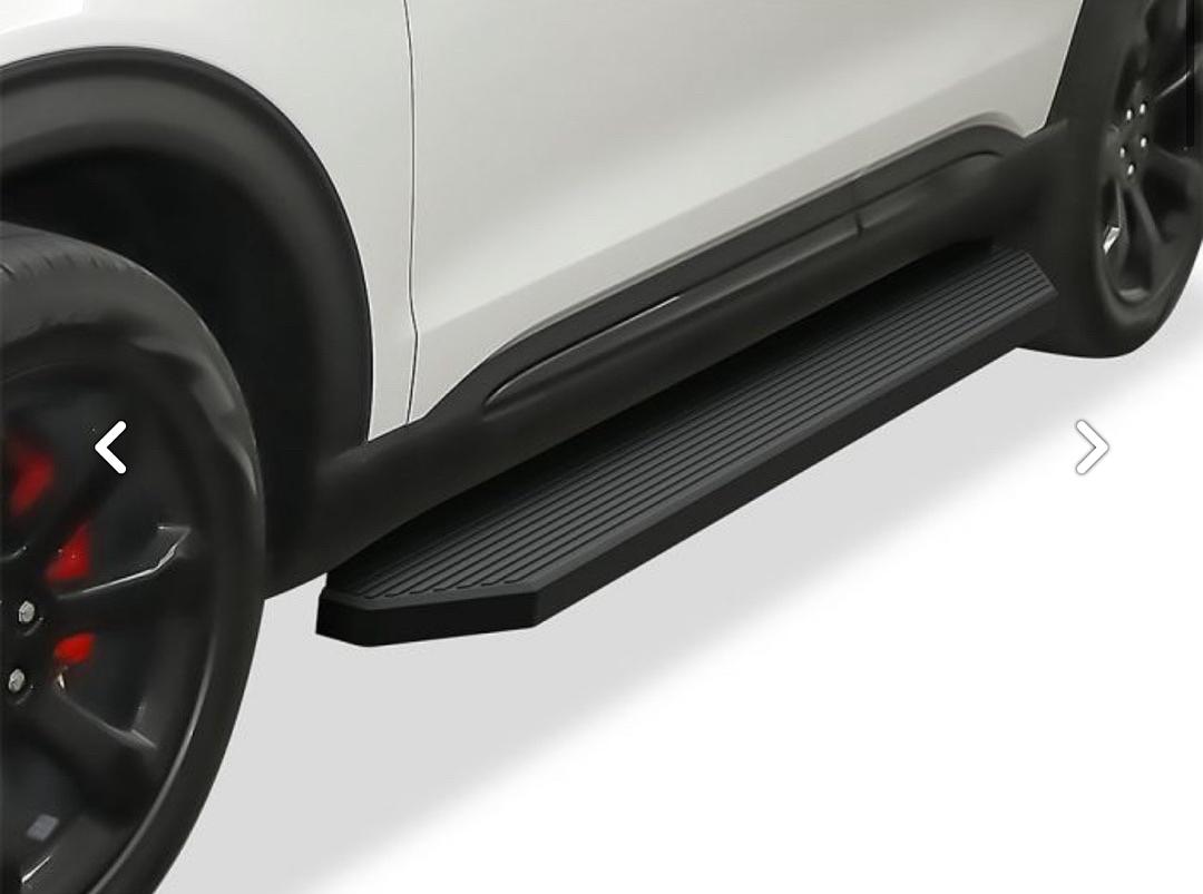 or IB-FR552H 2020-2021 Ford Explorer 4-Door SUV Running Board-H Series Black Finish