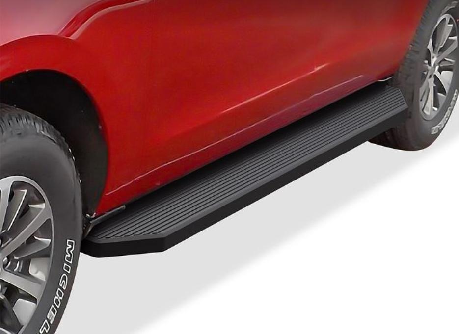 or IB-FR234H For Ford Expedition 2018-2022 APG 6" H Series Black Running Boards