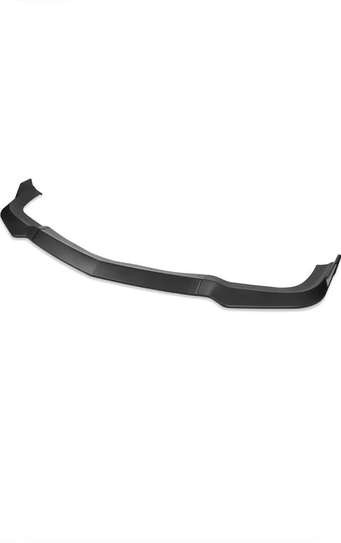 11-14 Charger SRT OE Style Front Bumper Lip with Side Canards, Matt Black Look