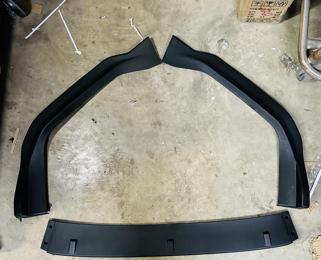 OB 2014-2016 LEXUS IS250 IS350 F-SPORT CARBON STYLE FRONT BUMPER BODY KIT LIP