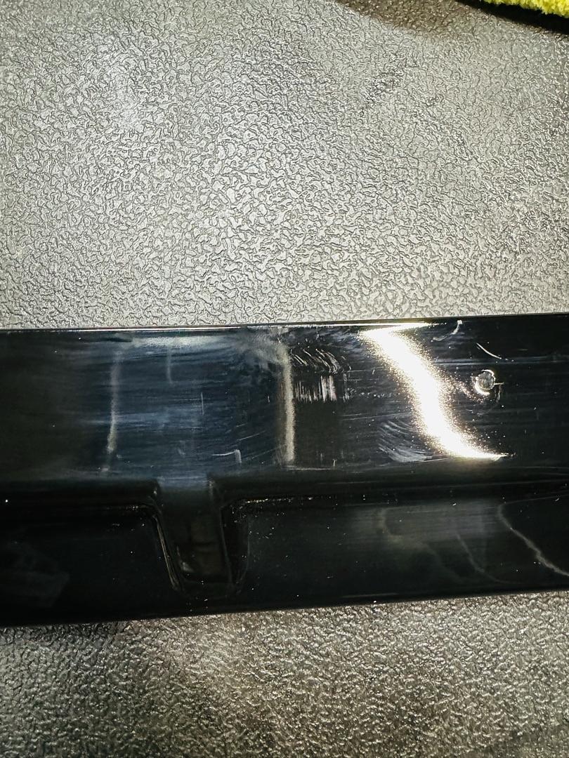 2017-2021 Honda Civic Si Coupe Sedan Painted Black Front Bumper Spoiler Lip