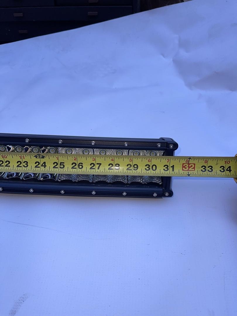 30‚Äù curved Led Bar universal w/ basic brackets