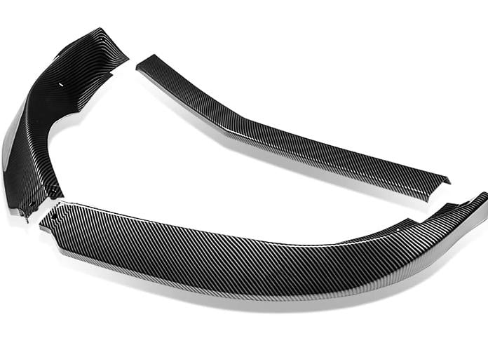 10-13 Chevy Camaro LT LS V6 Carbon Look Front Bumper Splitter Spoiler Lip