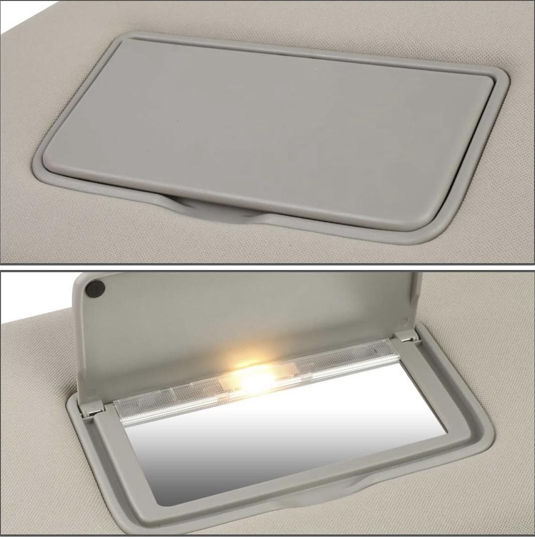 13-19 pathfinder /2013 jx35 /14-19 qx60 Driver sun visor illuminated models with sunroof