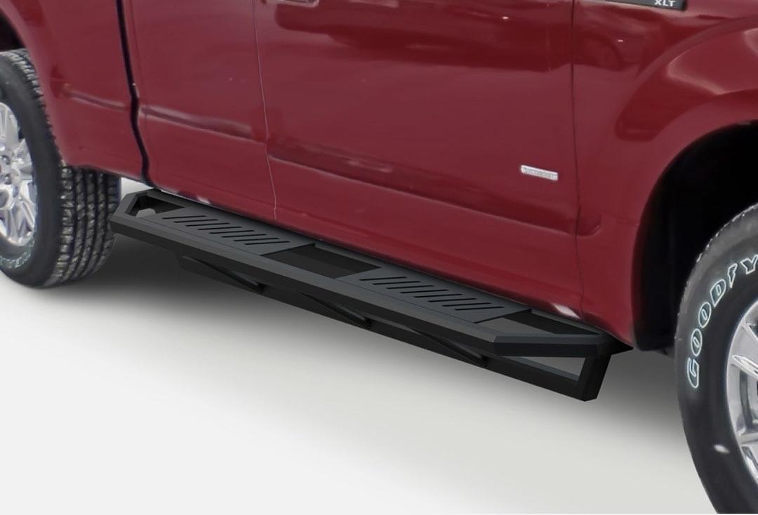 or IA-FS188B 15-23 Ford F150 Supercab Flat IArmor Steps black