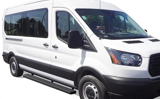or IB-F5415B Ford Transit 2015-2023 Full Size Van 3-Door (Exclude 2022-2023 E-Transit) (Nerf Bars Side Steps Side Bars)