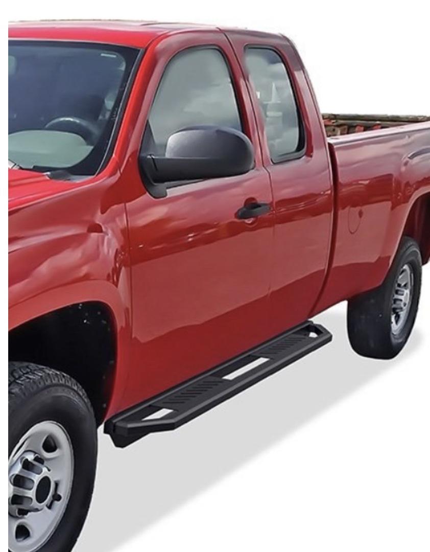 or IA-CS195H 07-18 Chevy Silverado Crew Cab Flat IARmor running boards