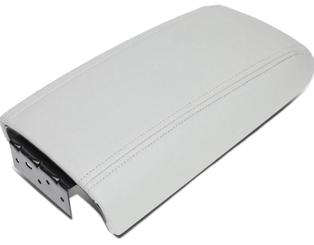 OE Style Leather Center Console Armrest Lid Assembly w/Latch