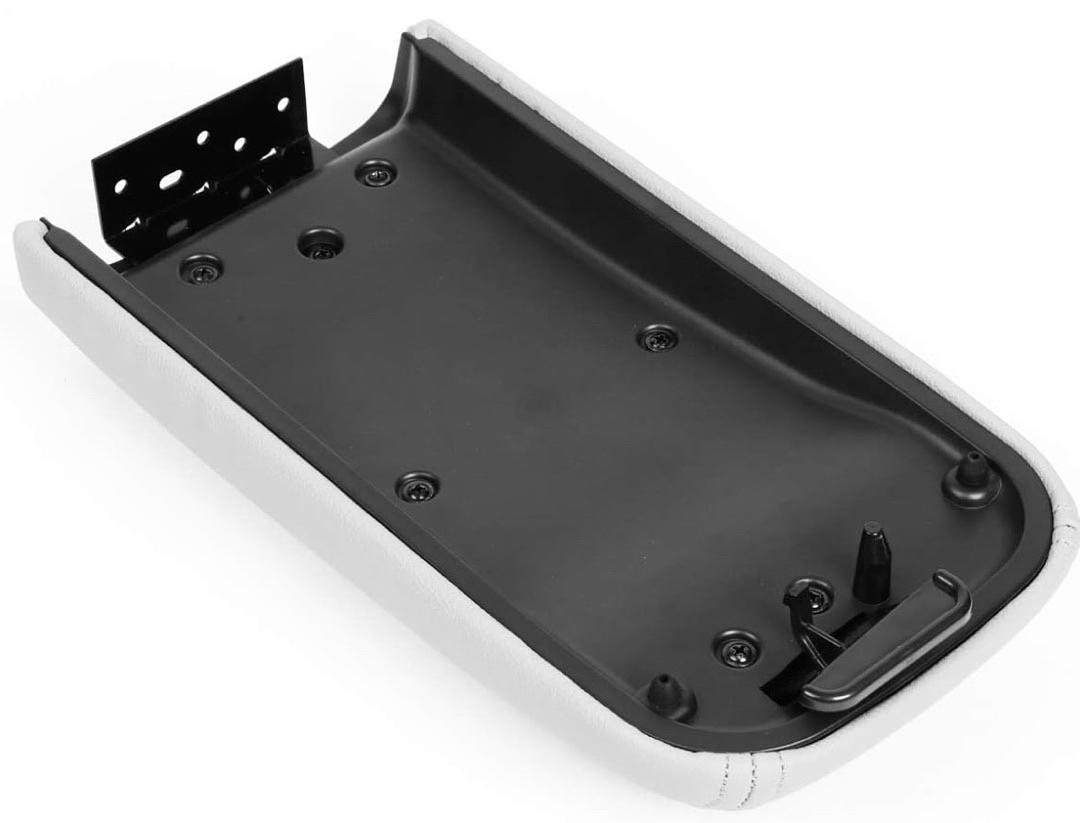 OE Style Leather Center Console Armrest Lid Assembly w/Latch