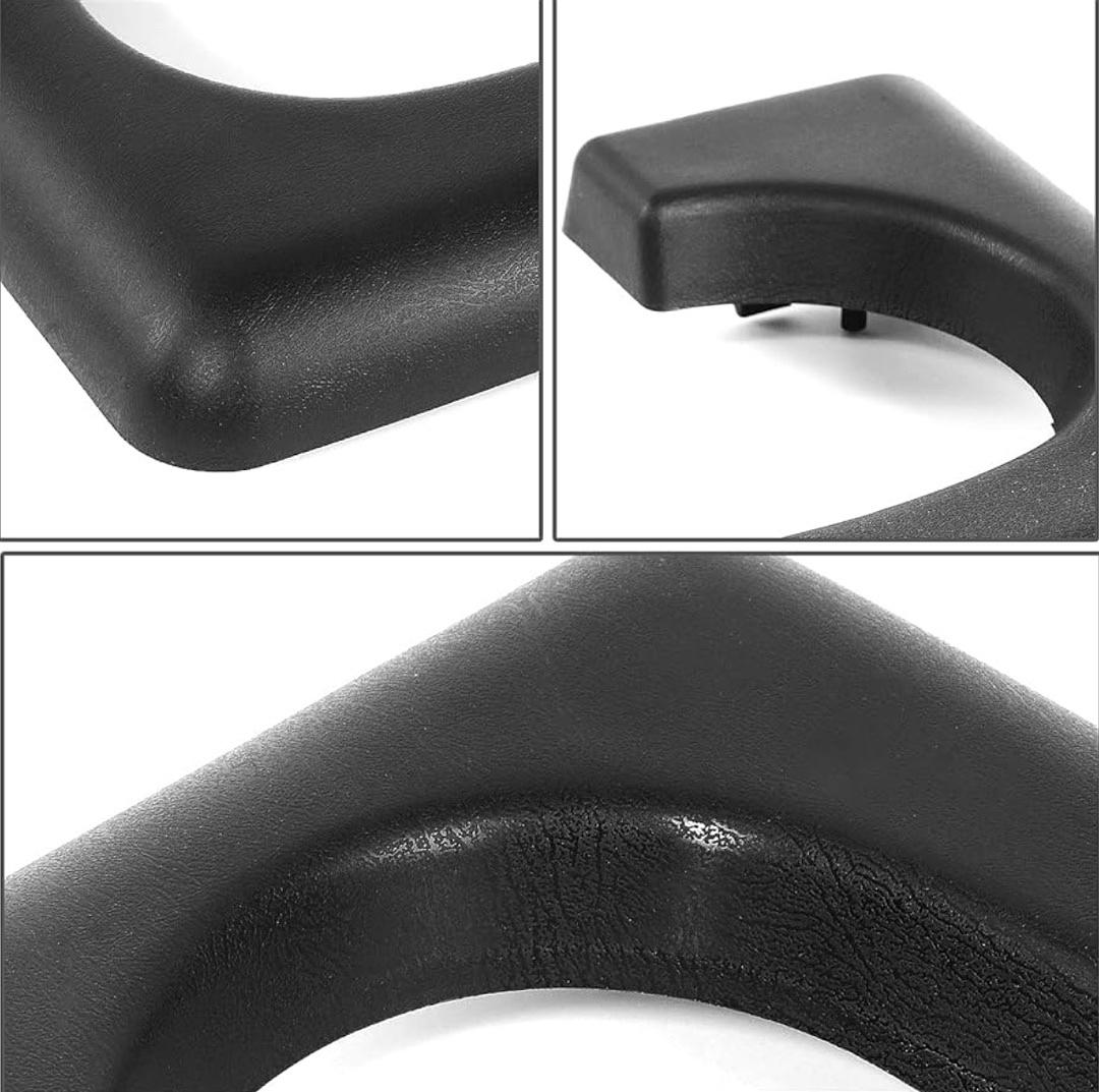 Center Console Cup Holder Trim Pad Armrest Lid Compatible with 2004-2014 F-150 W/ 40/20/40 Bench Seat,Black