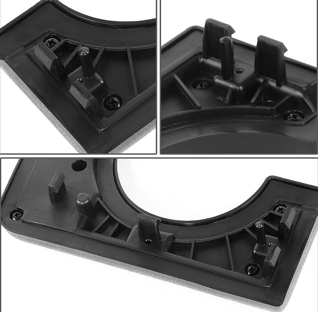Center Console Cup Holder Trim Pad Armrest Lid Compatible with 2004-2014 F-150 W/ 40/20/40 Bench Seat,Black