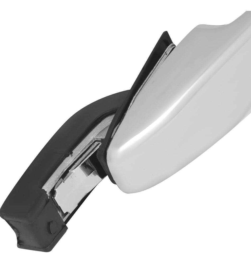 Front Left Outer Door Handle Compatible with 04-09 Mazda RX-8/07-12 CX-7/07-15 CX-9, w/Smart Entry, Chrome,
