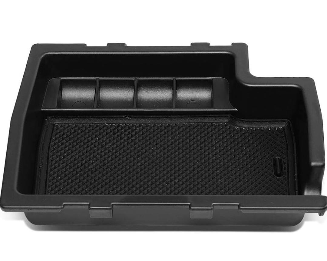 (Refurbish) (OB) ZTL-Y-0022 Center Console Armrest Organizer Tray (for 13-17 Subaru Crosstrek), 1 Pack,Black