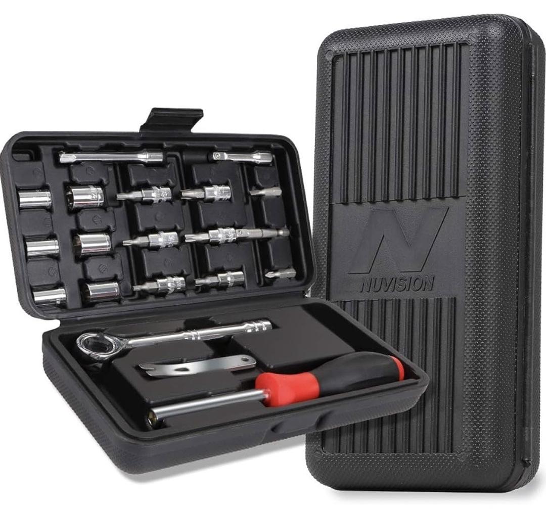 20pcs Screwdriver Hex Socket Ratchet Hand Tool Auto Repair Set for Headlight